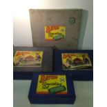 Four Bayko construction sets: No.2, includes instruction booklet (in reproduction box); No.