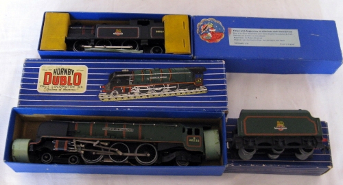 HORNBY DUBLO 3R EDL12 BR Green 4-6-2 'Duchess of Montrose' (Excellent Plus in a Good Blue and White