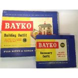 Bayko (Meccano Ltd.) Building Outfit No.14, complete with instructions in F box.