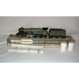 WRENN W2247 GWR Green 4-6-0 'Clun Castle' Near Mint with Packing Rings and Instuctions in a Near