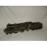HORNBY 0 Gauge C/W No 3 4-4-2 'Caerphilly Castle' and Tender no 4073 c 1934 - Locomotive and Tender