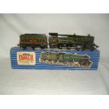 HORNBY DUBLO 2R 2221 BR Green 4-6-0 'Cardiff Castle' converted to 3R.