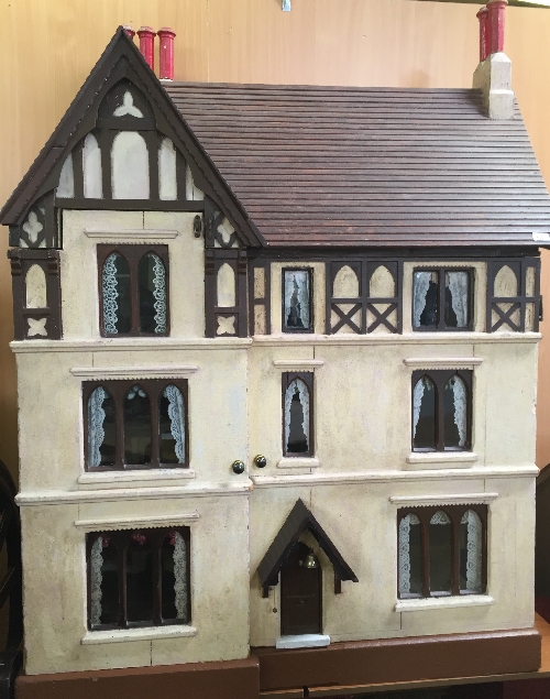 Large Doll's House 'The Folly' in Tudor style,