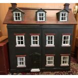 'Abbotsbury' hand-built Doll's House, with nine rooms and hand-operated lift.