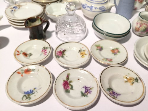 Quantity of doll's house china and glassware, - Image 2 of 2