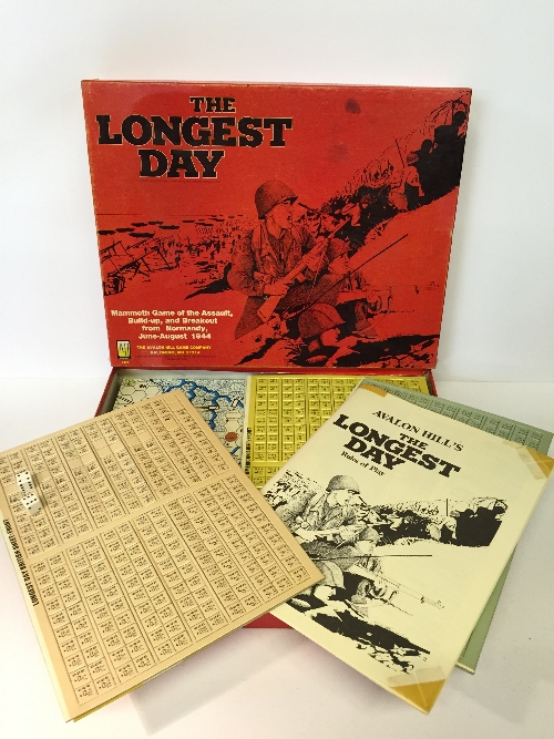 Avalon Hill 'The Longest Day' Mammoth Strategy Game of the Assault and Breakout from Normandy
