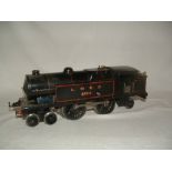 HORNBY 0 Gauge C/W No 2 LNER Black lined Red Special 4-4-2T no 2052 c 1930 - some touching up to
