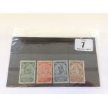 Germany SG365-368. complete MTD. Mint Set. Cat £46.