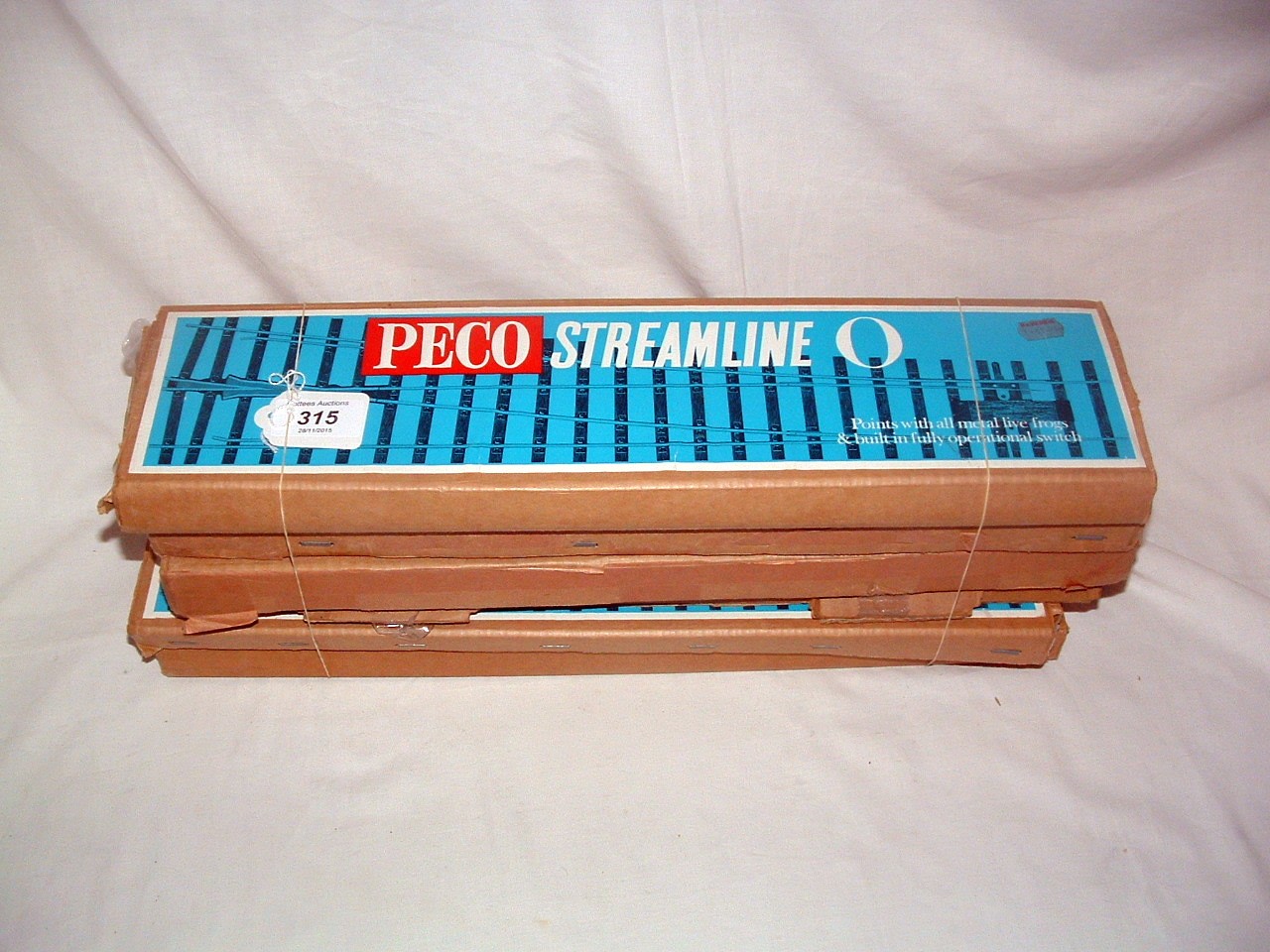 PECO Streamline 0 Gauge - 6 x  Mk1 Points - 3 x SL791X Right Hand,