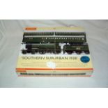 HORNBY R2813 'Southern Suburban 1938' Train Pack comprising a Southern Olive Green Class T9 4-4-0