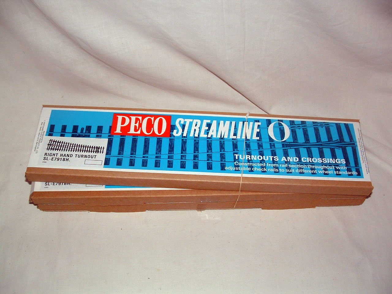 PECO Streamline 0 Gauge - 3 x SL-E791BH Mk2 Points. Near Mint Points in original Sleeves.