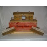 HORNBY 0 Gauge Series 4 Wayside Station Ripon with Ramps (Fair Plus) and an Extension Platform with