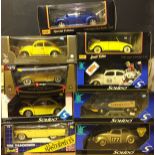 Eight 1/18 scale Volkswagen models by Solido and others,
