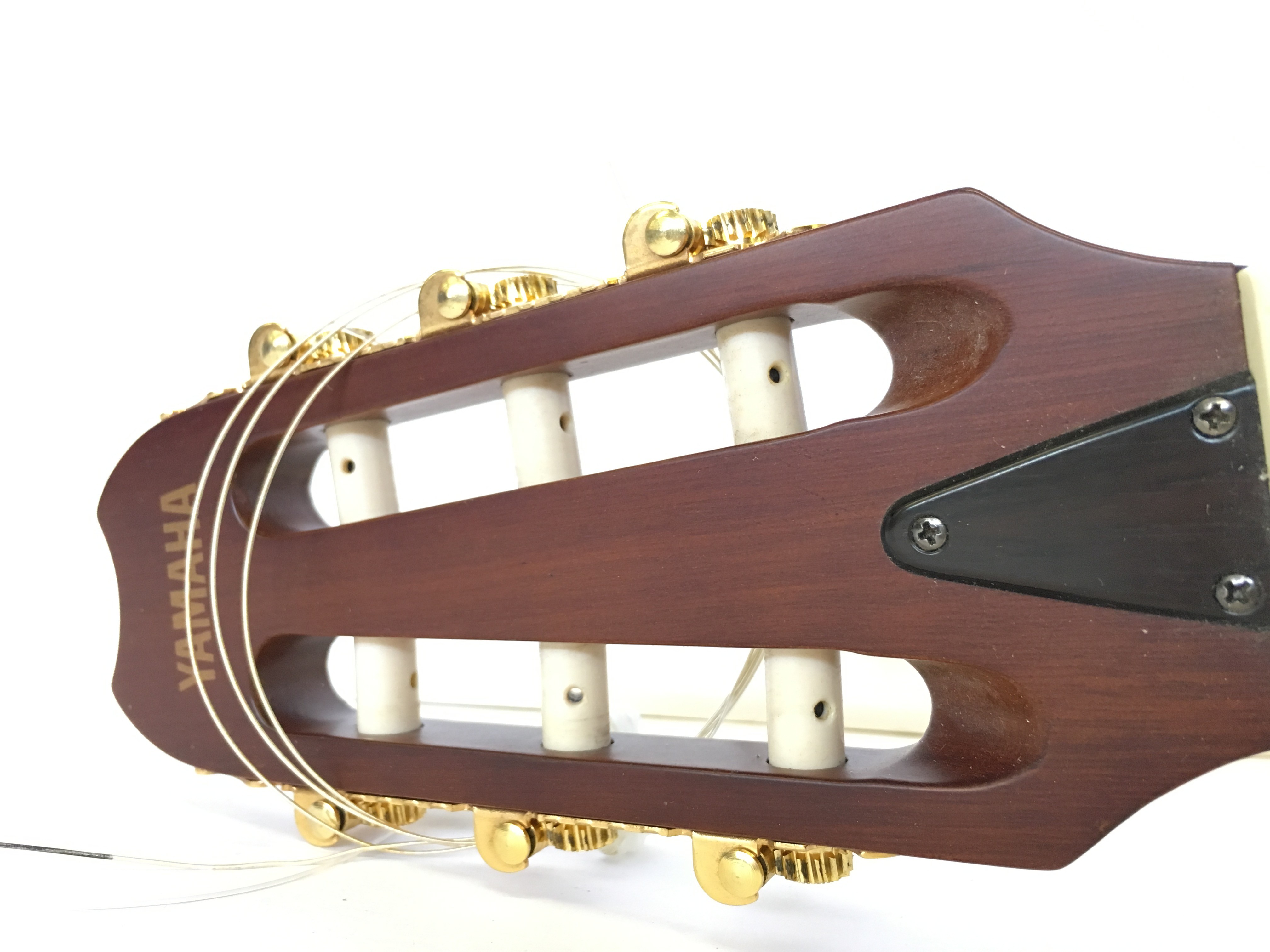 A Yamaha APX5NA six string acoustic guitar (unstrung) with electric