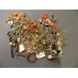 A large quantity of costume jewellery to include wristwatches, bracelets, necklaces, earrings etc