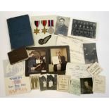 WW2 Royal Air Force Medals, Log Book and Paperwork Grouping to Bomb Aimer R H Weldrake 358