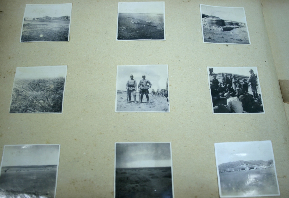 Japanese Officers Photograph Album China & Manchuria Campaign 1936-39. The album starts with - Image 4 of 7