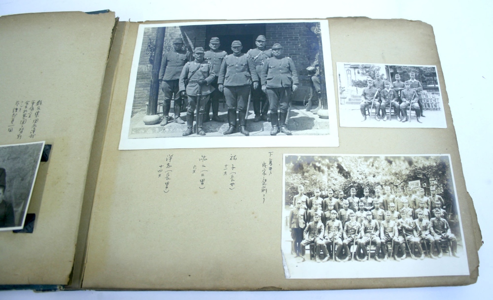 Japanese Officers Photograph Album China & Manchuria Campaign 1936-39. The album starts with