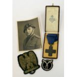 Italian Cross of Military Valour complete with original case of issue. Accompanied by a high ranking