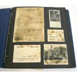 Royal Air Force Aden Scrap Album consisting of newspaper cuttings, documents, event programmes,