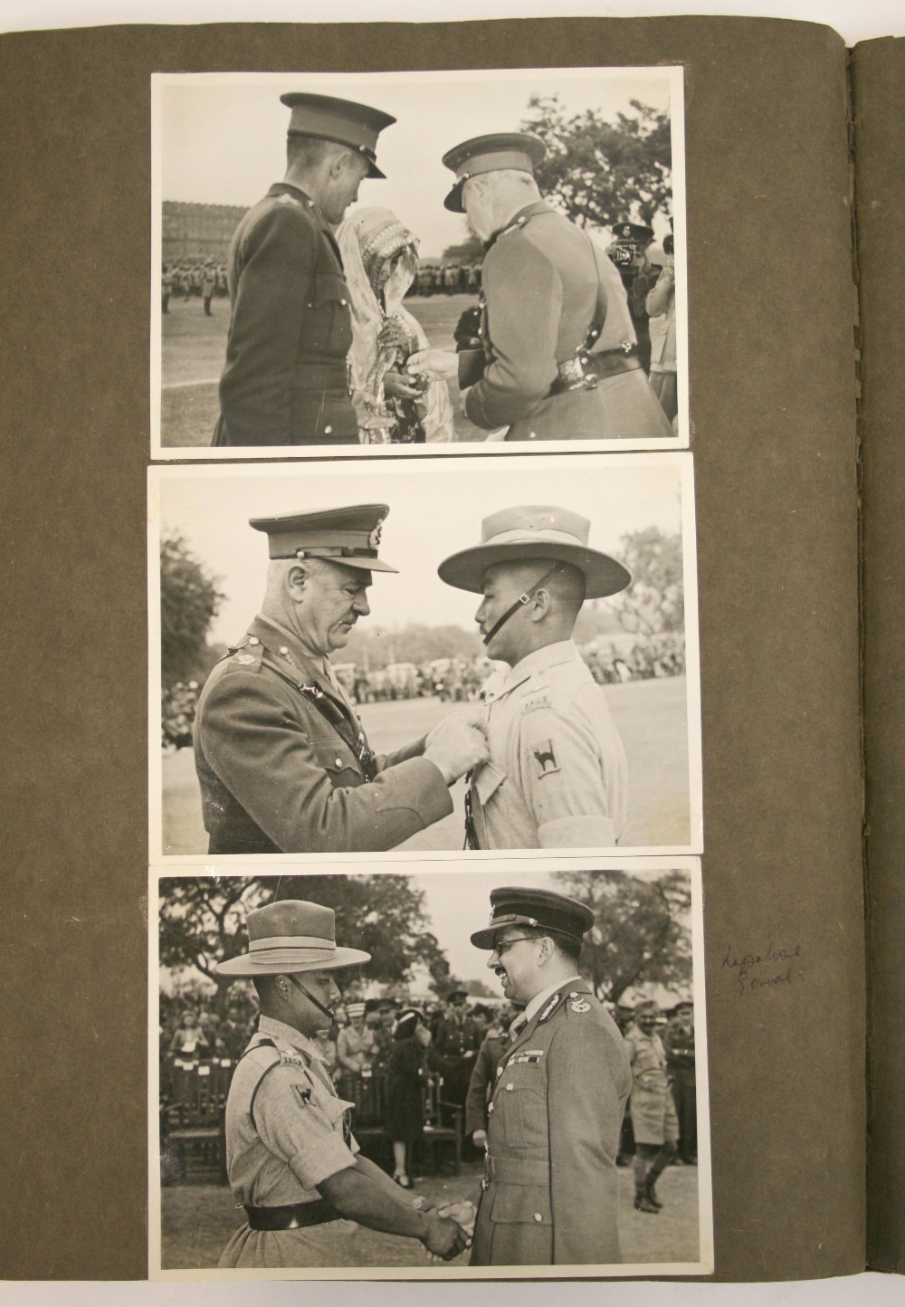 Photograph Album Compiled by Mrs M E Douglas Commanding Officer of Women’s Auxiliary Corps (W.A.C) - Image 7 of 7