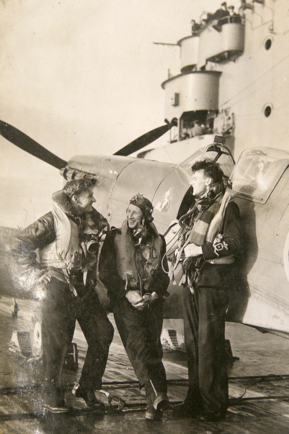 Rare and Interesting WW2 Fleet Air Arm Photograph Album consisting of black and white photographs