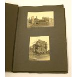 Imperial German 1916 Photograph Album taken on the Western Front in the Verdun area. The album has a