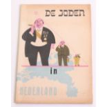 Dutch Anti-Semitic Publication “De Joden in Nederland” produced during or just pre WW2. Cover
