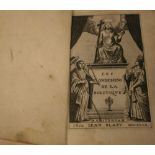 17th Century Book “Elemens Philosophiques Du Citoyen Traicte Politique” by English Philosopher