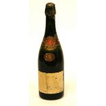 Bottle of 1929 Louis Roederer Brut Champagne, complete with the original labels, however faded. Un-