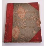 Book Containing Heliotype Prints from the 1900 Paris Exposition, the black and white prints are