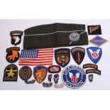 Selection of American Military Insignia and Badges mostly relating to Airborne troops including a