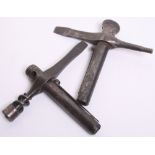 Enfield T-Shaped Combination Tool for percussion rifle, stamped 44.454 with inspector's stamps,