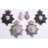 Great Yarmouth Police Badges, Kings crown helmet plate, black star, chrome coat of arms centre,