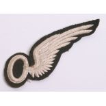 Great War Royal Flying Corps Observers Wing, being a fine quality 15 feather high wing type which is