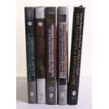 Five Schiffer Publishing Books on German WW2 Headdress, consisting of Volume 1 & 2 of German Helmets