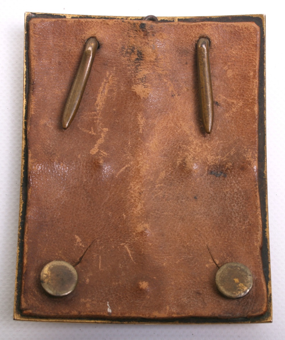 Very Fine and Rare Officers Shoulder Belt Plate 32nd Cornwall Regiment circa 1842-1855, - Image 3 of 3