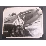 WW2 Polish Fighter Pilots Photograph Album Grouping of Flight Lieutenant Antoni Lipkowski, the