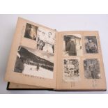 Japanese Manchuria & Northern China Campaign Photograph Album with good clear images of troops in
