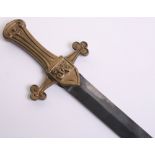 Victorian Mk 1 1856 Pattern Drummer's Sword, Blade 19" by Mole with govt. inspector's stamp.