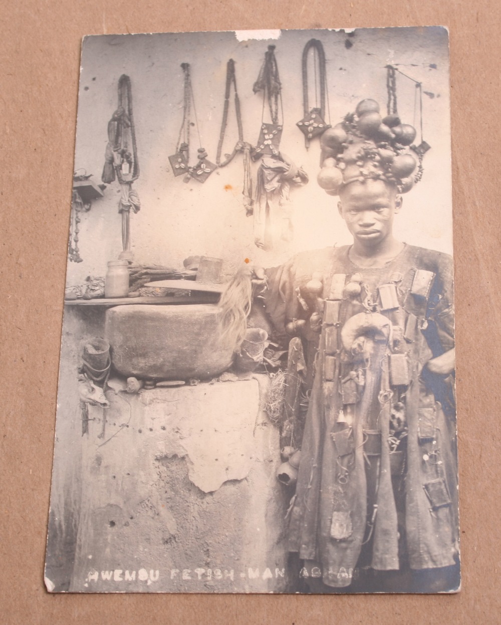 Photograph Album in Nigeria 1920's consisting of mostly snap shot photographs. Interesting images of