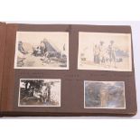 1920's India and North West Frontier Photograph Album, consisting of snap shot photographs