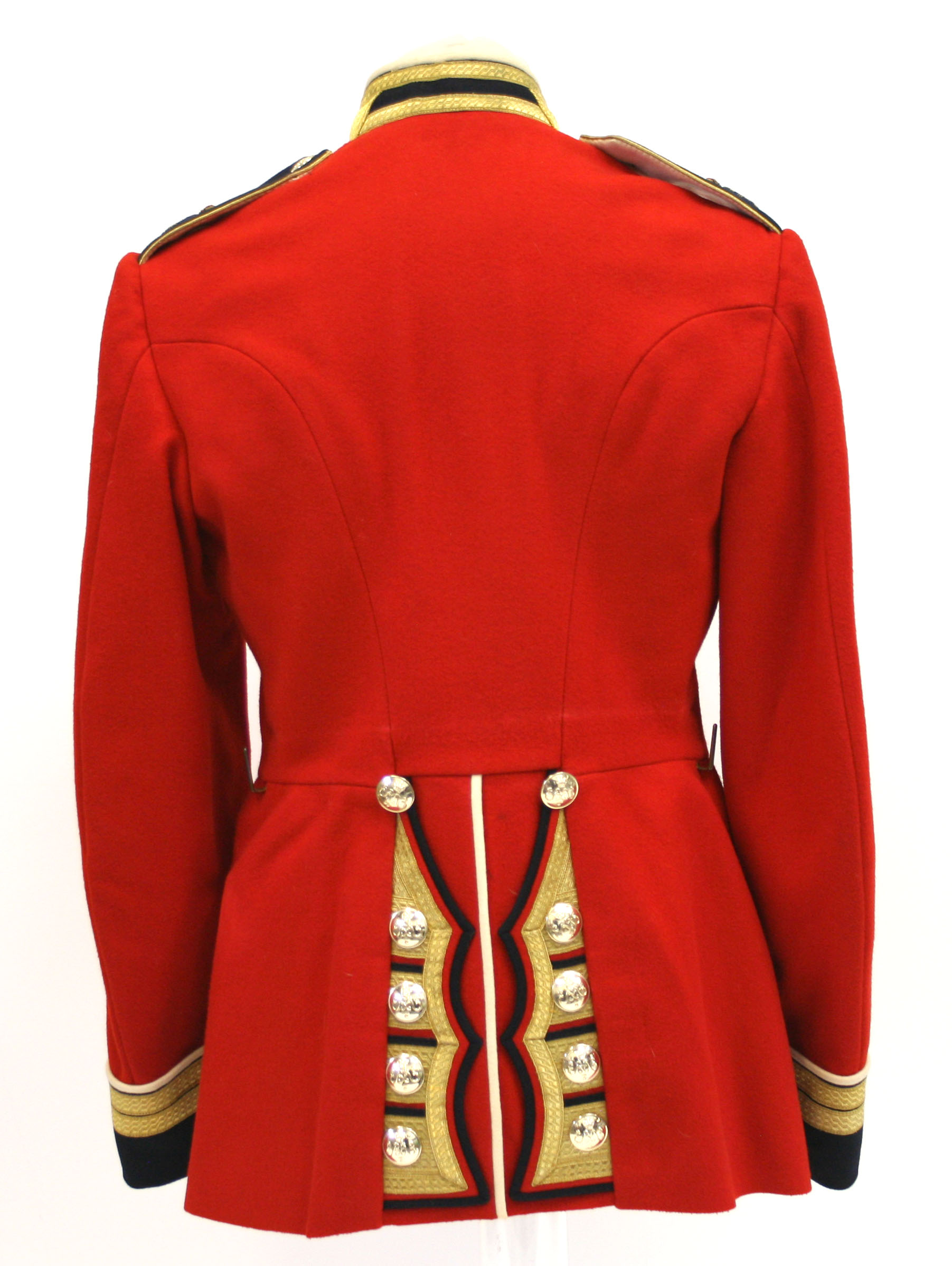 Post 1953 Grenadier Guards Colour Sergeants / Warrant Officers Dress Tunic of fine red cloth with - Image 5 of 5