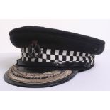 Obsolete Senior Scottish Police Officers Peak Cap, Assistant Commissioner up to Commissioner