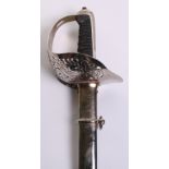 Elizabeth II 1897 Pattern Royal Engineers Officer's Sword, Blade 32.5" by Wilkinson No.74021 for