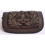 Victorian Royal Artillery Officers Dress Pouch with heavy bullion work decoration, missing its