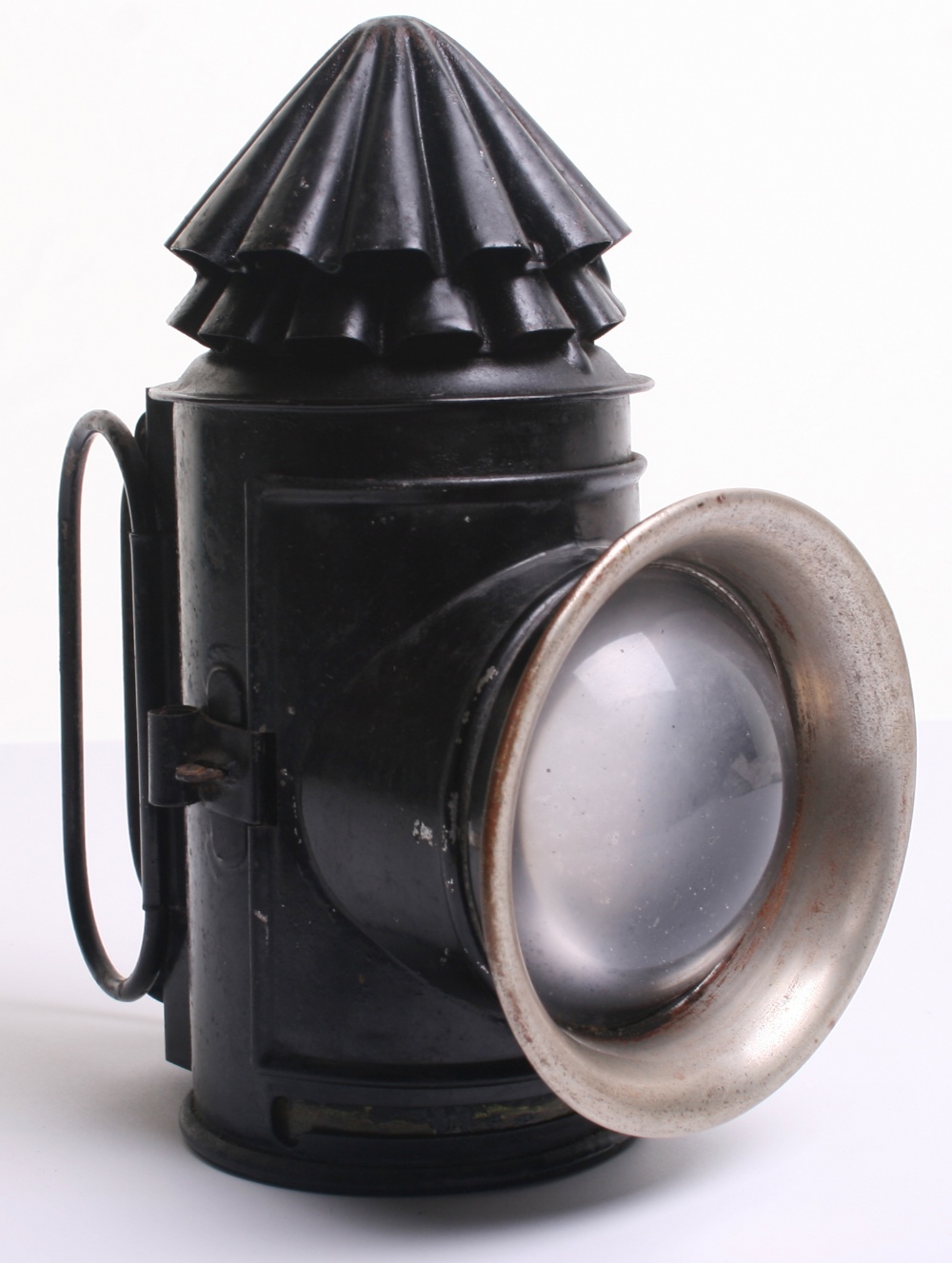 Victorian Police “Bullseye" Lantern, two stack chimney lantern, in very good condition, no makers