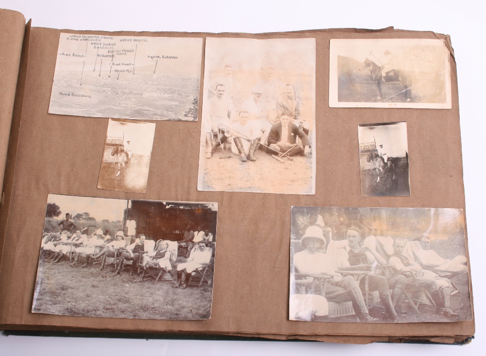 Photograph Album in Nigeria 1920's consisting of mostly snap shot photographs. Interesting images of - Image 4 of 4