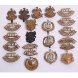 Selection of Dorset OTC Badges & Insignia consisting of Bournemouth School cap badge, Bournemouth