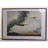 Two Modern Prints of WW2 Airborne Interest including framed limited edition (743/850) Michael